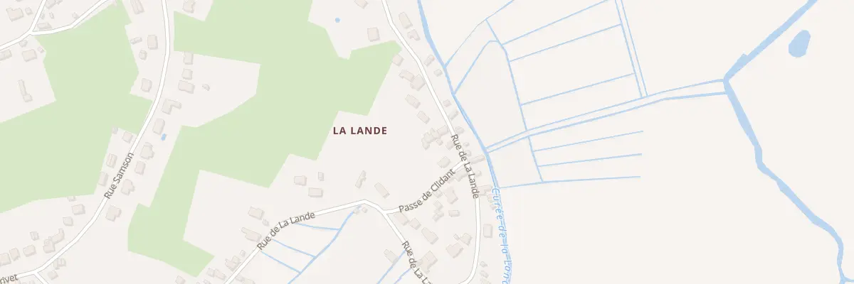 Plan du 67 Rue de la Lande à Saint-Joachim