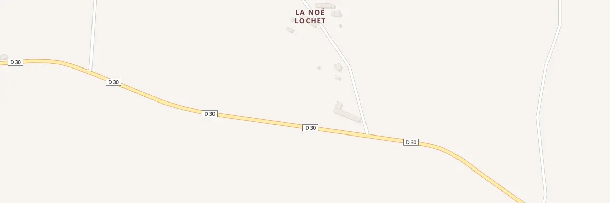 Plan du 26 La Noe Lochet à Muel