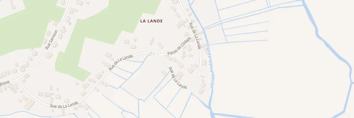 Plan du 41 Rue de la Lande à Saint-Joachim