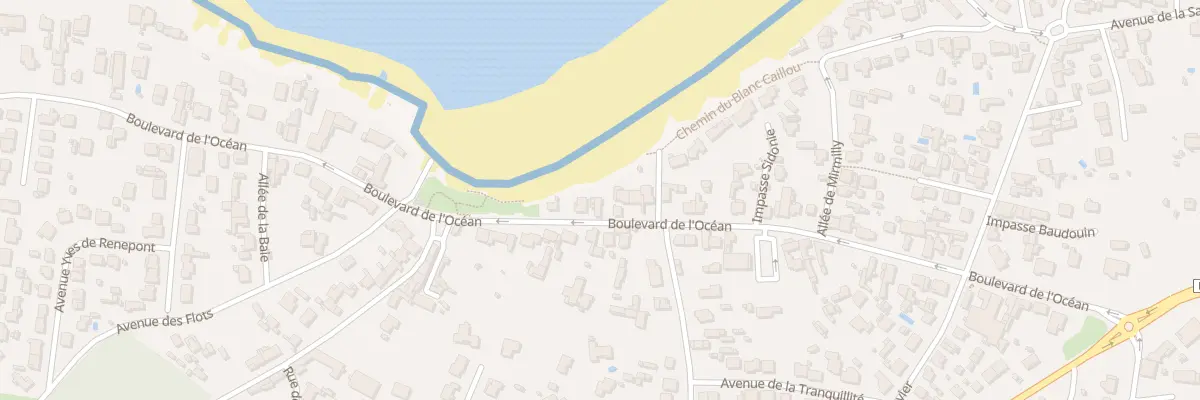 Plan du 44 Bd de l’Océan à La Plaine-sur-Mer