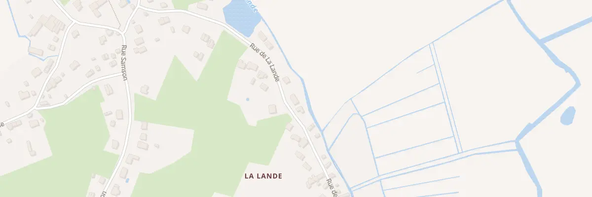 Plan du 46 Rue de la Lande à Saint-Joachim