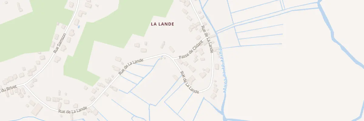 Plan du 39 Rue de la Lande à Saint-Joachim