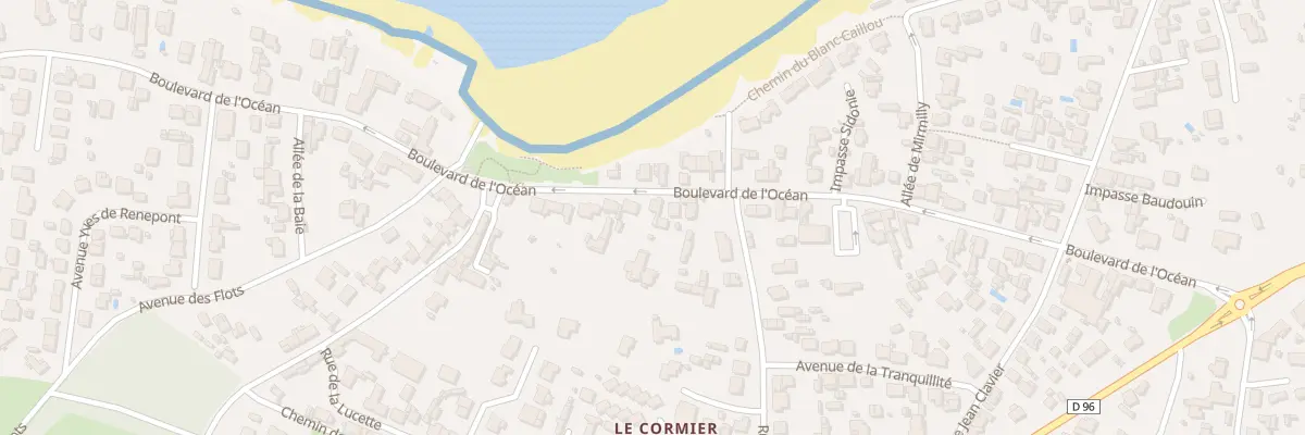Plan du 47 Bd de l’Océan à La Plaine-sur-Mer