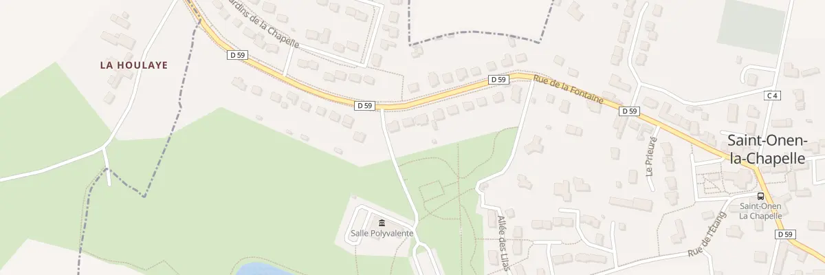 Plan du 29 Rue de la Fontaine à Saint-Onen-la-Chapelle
