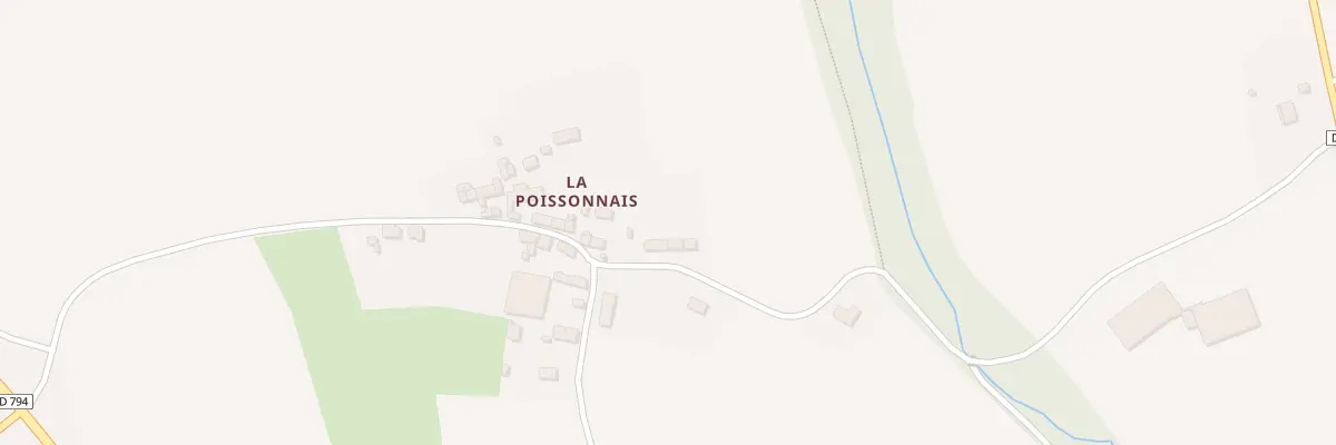 Plan du 29 La Poissonnais à Corseul