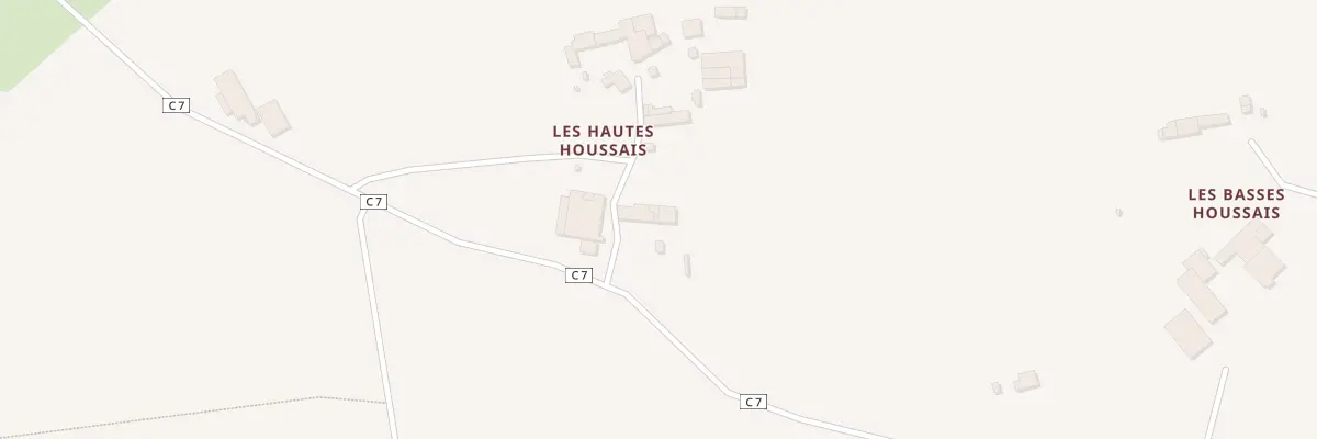 Plan du 5434 Les Hautes Houssais à Muel