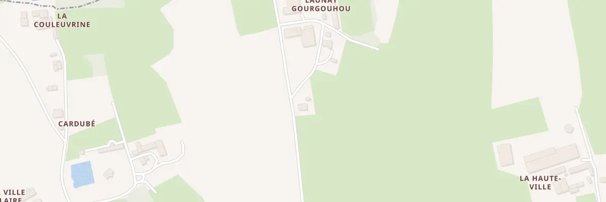 Plan du 2 Launay Gourgouhou à Trébédan