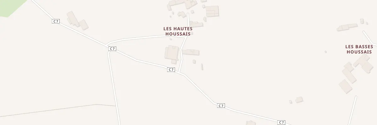 Plan du 14 Les Hautes Houssais à Muel