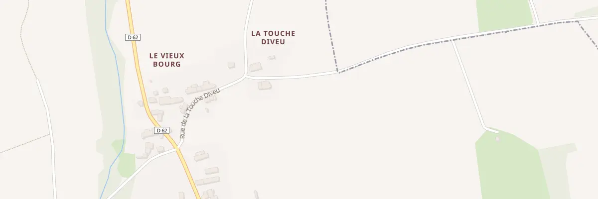 Plan du 10 La Touche Diveu à La Landec