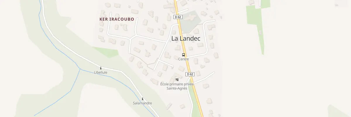 Plan du 5 Res de la Vallée à La Landec