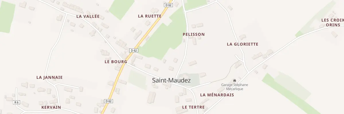 Plan du 3 Pelisson à Saint-Maudez