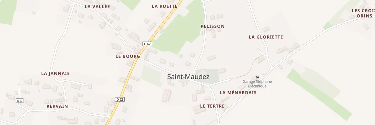 Plan du 1 Pelisson à Saint-Maudez