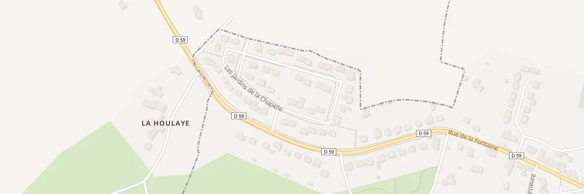 Plan du 1 Rue les Jardins de la Chapelle à Saint-Onen-la-Chapelle