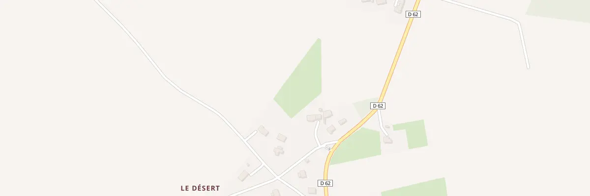 Plan du 5225F Le Désert à La Landec