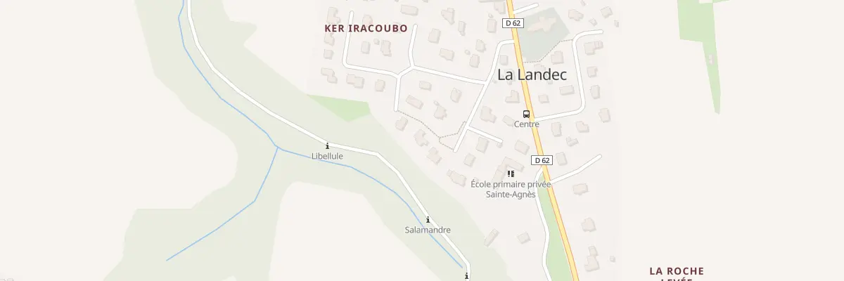 Plan du 15 Res de la Vallée à La Landec