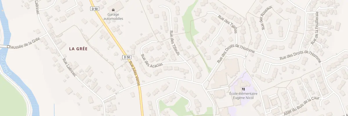 Plan du 1 Rue des Tilleuls à Saint-Malo-de-Guersac