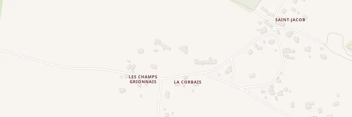Plan du 23 La Corbais aux Fougerêts