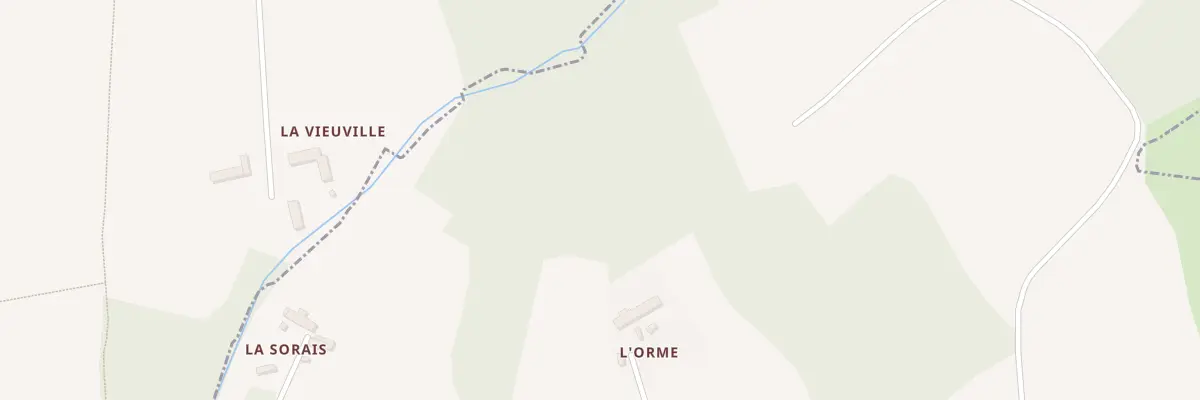 Plan du 5437 L’Orme à Créhen