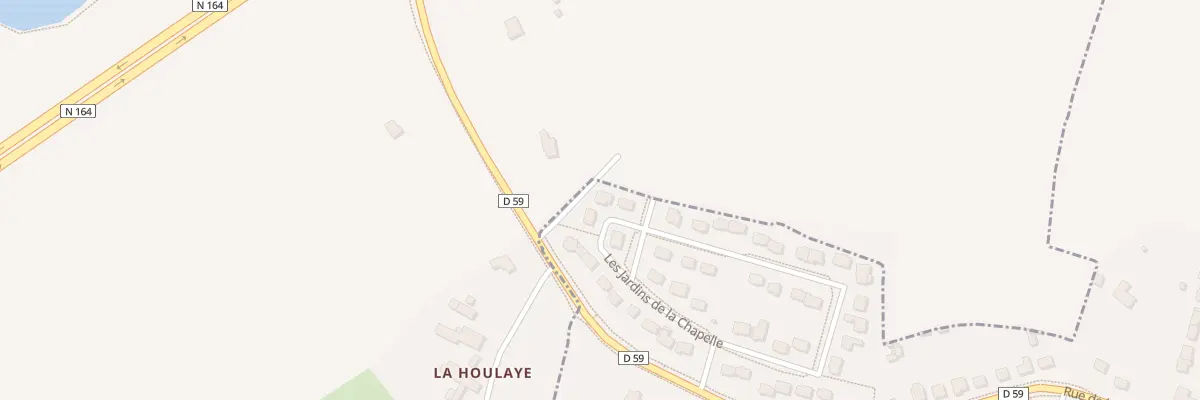 Plan du 44 Rue les Jardins de la Chapelle à Saint-Onen-la-Chapelle