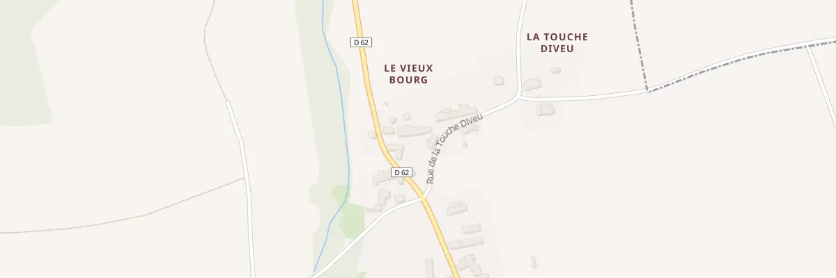 Plan du 5055 Le Vieux Bourg à La Landec