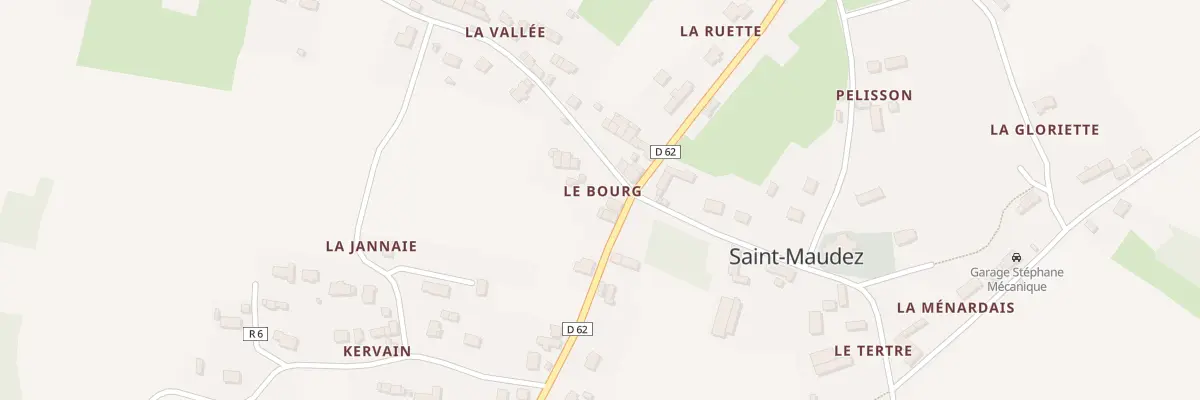 Plan du 20 Le Bourg à Saint-Maudez