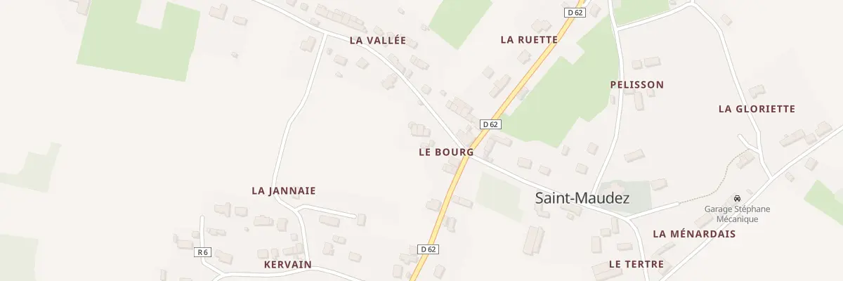 Plan du 45 Le Bourg à Saint-Maudez
