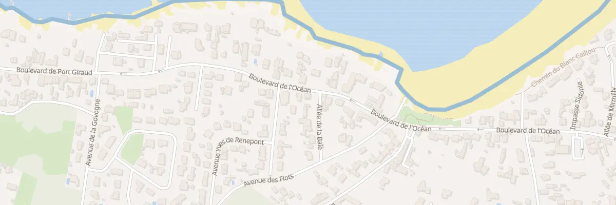 Plan du 79 Bd de l’Océan à La Plaine-sur-Mer