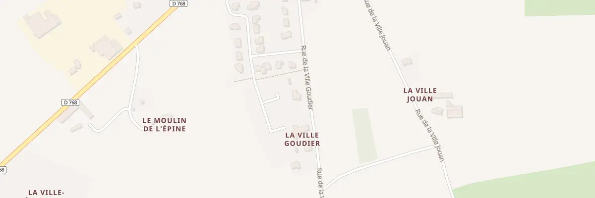 Plan du 32 Rue de la Ville Goudier à Beaussais-sur-Mer