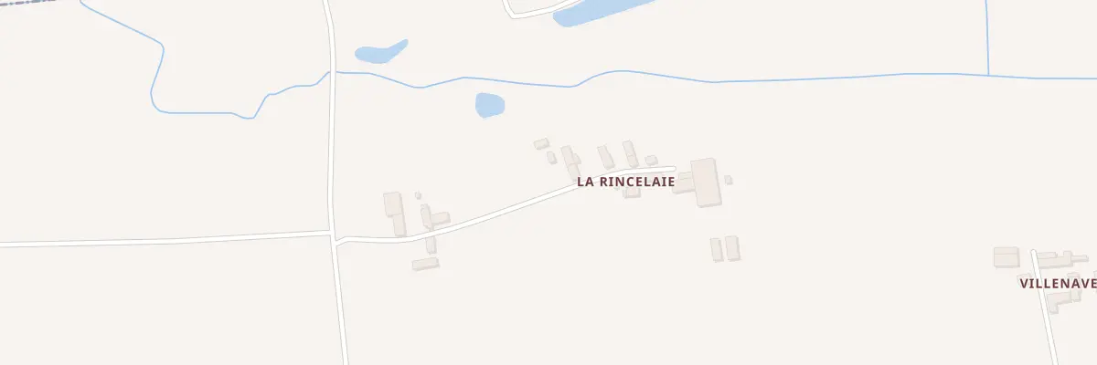 Plan du 8 La Rincelaie à Carentoir