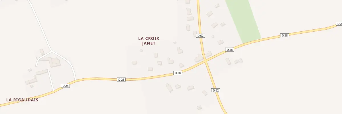 Plan du 22 La Croix Janet à Créhen