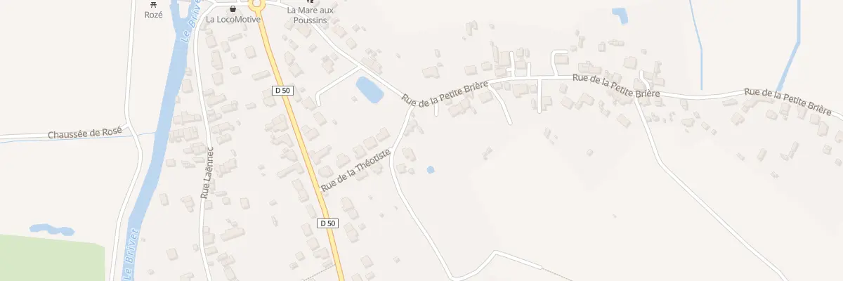 Plan du 28 Rue de la Petite Brière à Saint-Malo-de-Guersac