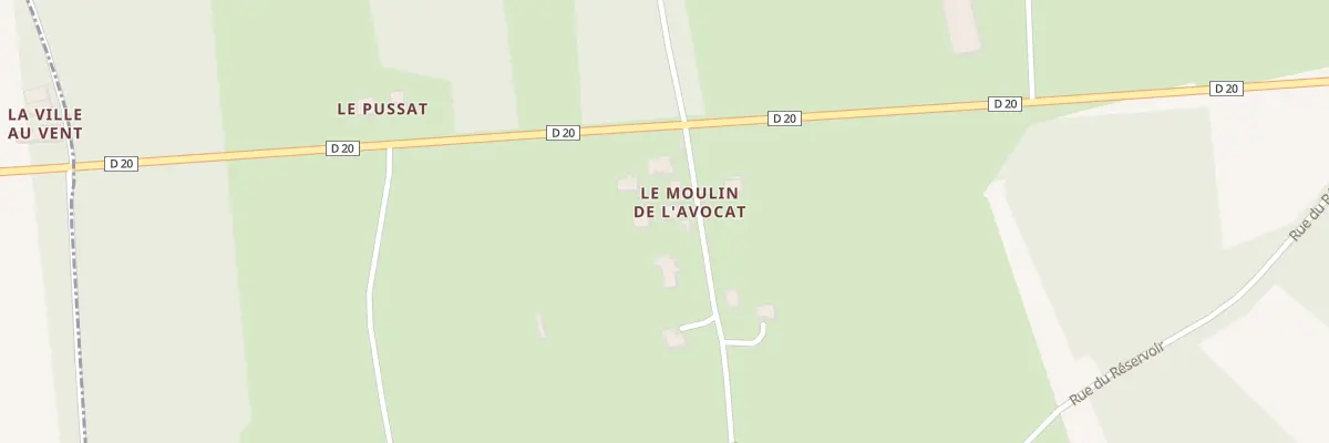 Plan du 5546 Moulin de l’Avocat à Allaire