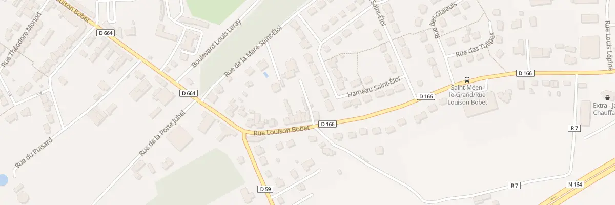 Plan du 87 Rue Louison Bobet à Saint-Méen-le-Grand