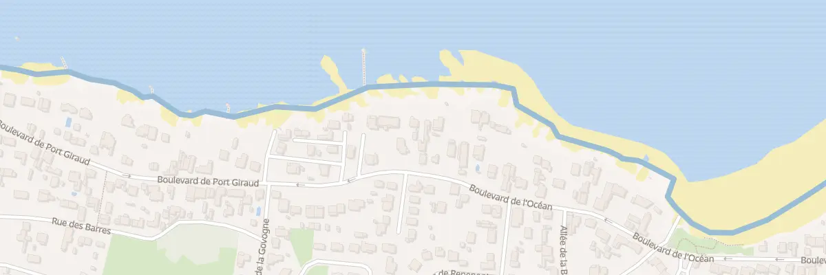 Plan du 98 Bd de l’Océan à La Plaine-sur-Mer