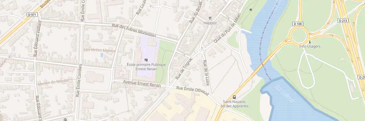 Plan du 191 Rue de Trignac à Saint-Nazaire