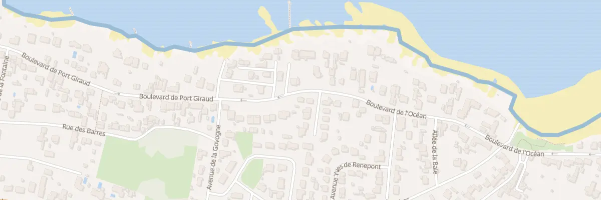 Plan du 3 Bd de Port-Giraud à La Plaine-sur-Mer