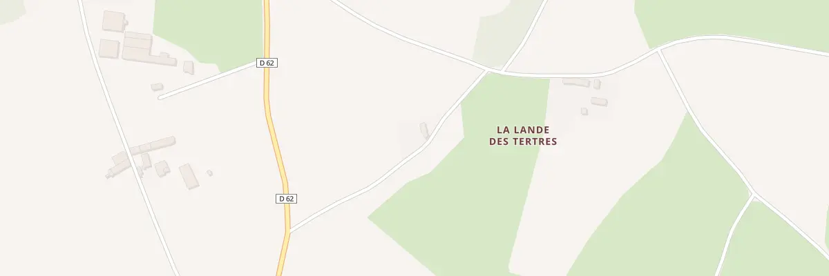 Plan du 2 La Lande des Tertres à Créhen