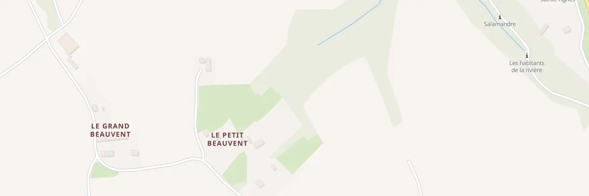 Plan du 5180 Beauvent à La Landec