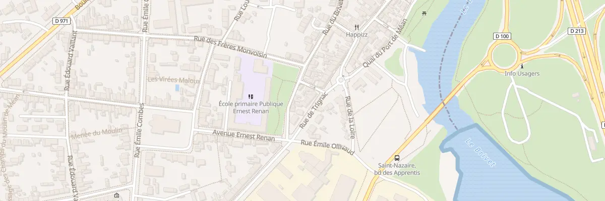 Plan du 189 Rue de Trignac à Saint-Nazaire