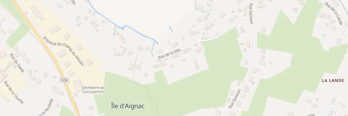 Plan du 112 Rue de la Ville à Saint-Joachim