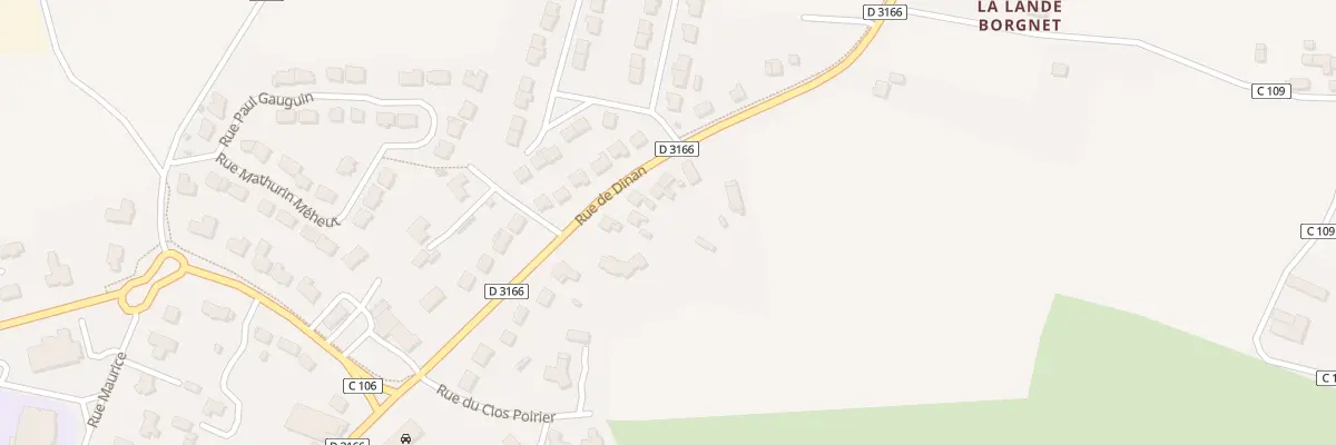 Plan du 76 Rue de Dinan à Saint-Méen-le-Grand