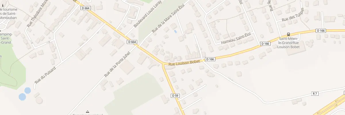 Plan du 77 Rue Louison Bobet à Saint-Méen-le-Grand