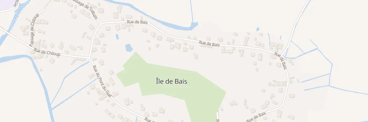 Plan du 38 Rue de Bais à Saint-Joachim