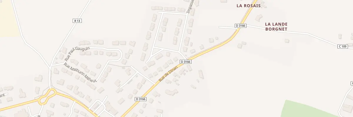 Plan du 77 Rue de Dinan à Saint-Méen-le-Grand