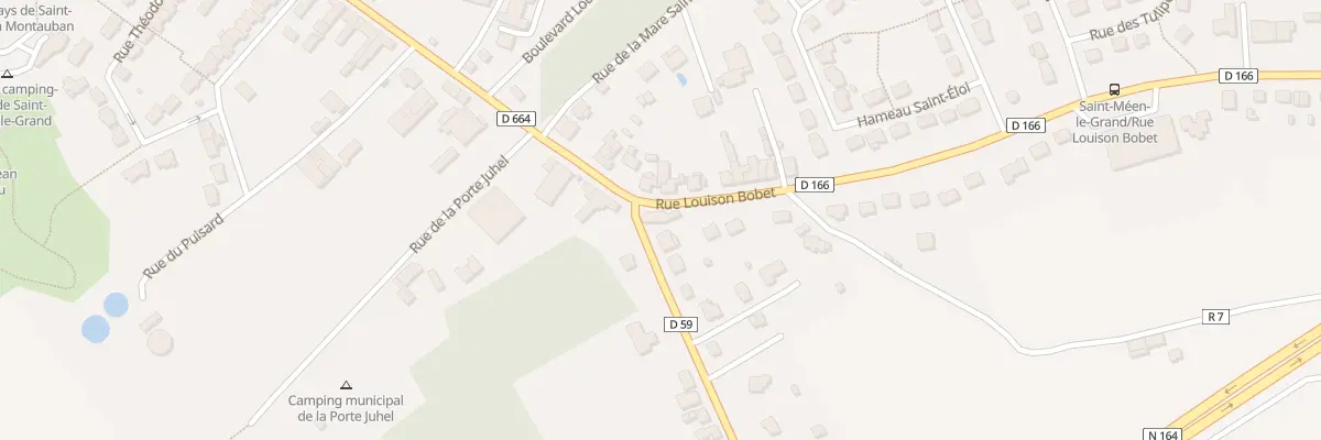 Plan du 68 Rue Louison Bobet à Saint-Méen-le-Grand