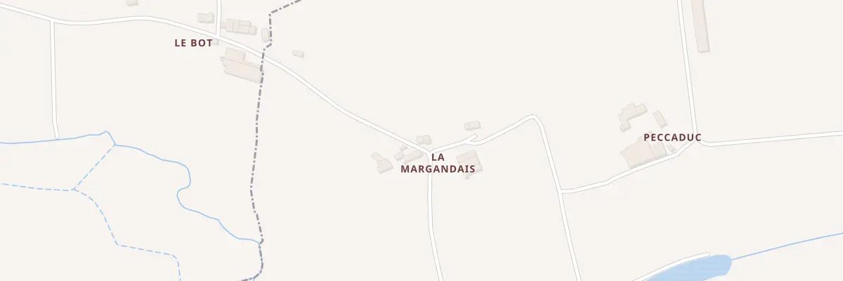 Plan du 6 La Margandaie à Carentoir