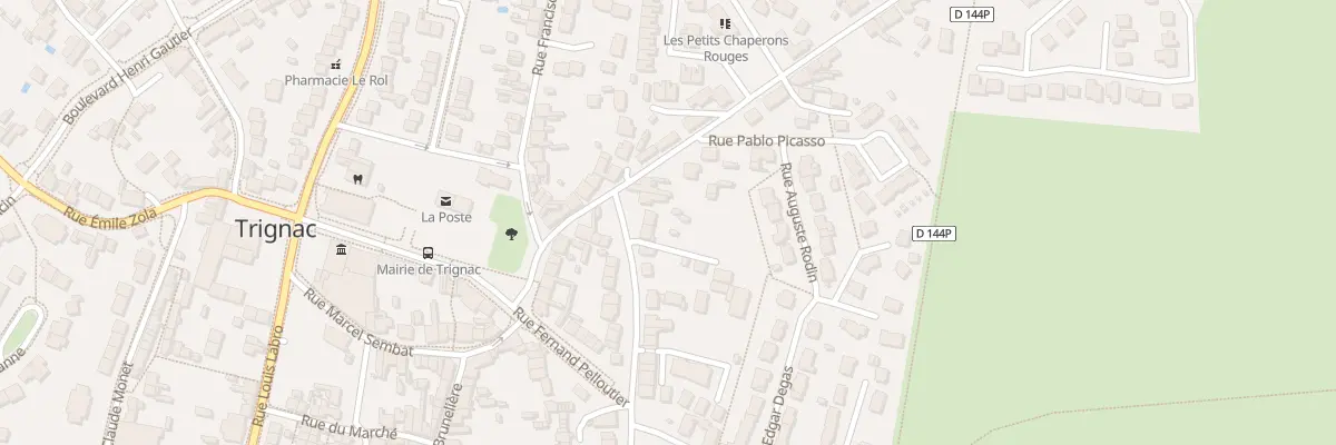 Plan du 3 Rue du Stade à Trignac
