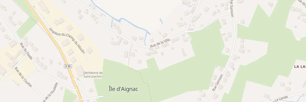 Plan du 106 Rue de la Ville à Saint-Joachim