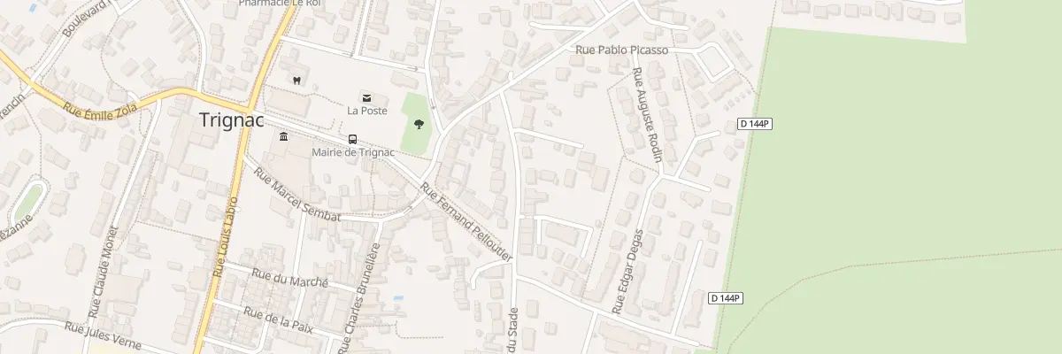 Plan du 11 Rue du Stade à Trignac