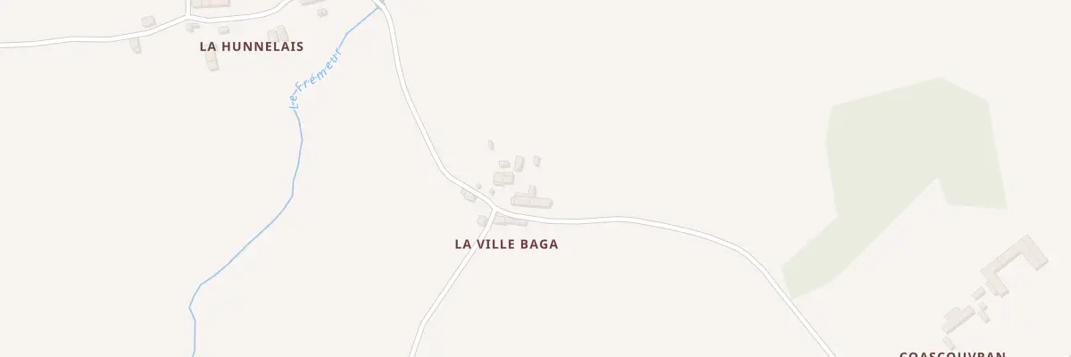 Plan du 9 La Ville Bagat à Yvignac-la-Tour